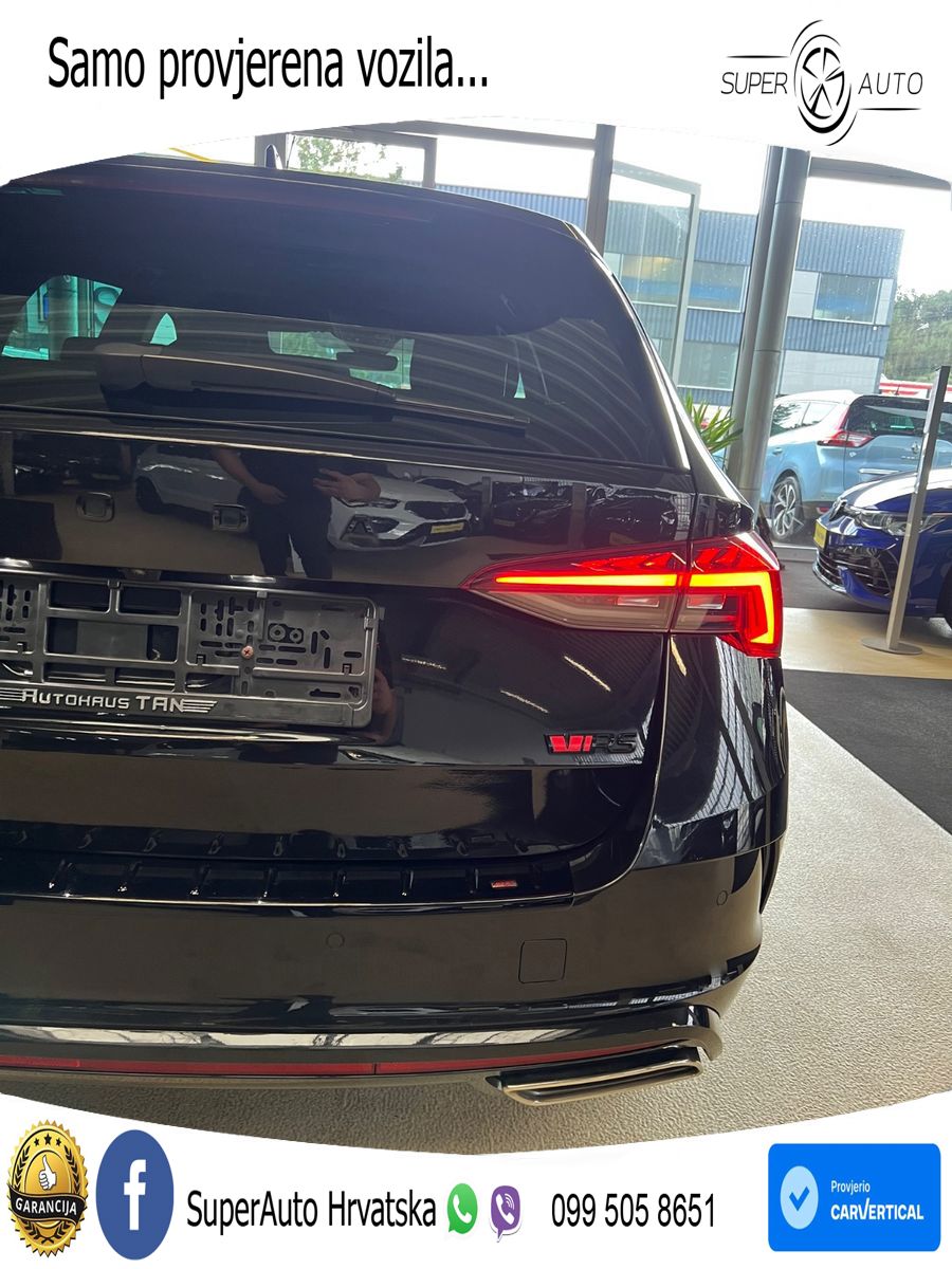 Škoda Octavia Combi RS 2.0 TDI (200 KS) DSG LED+GR SJED+ACC