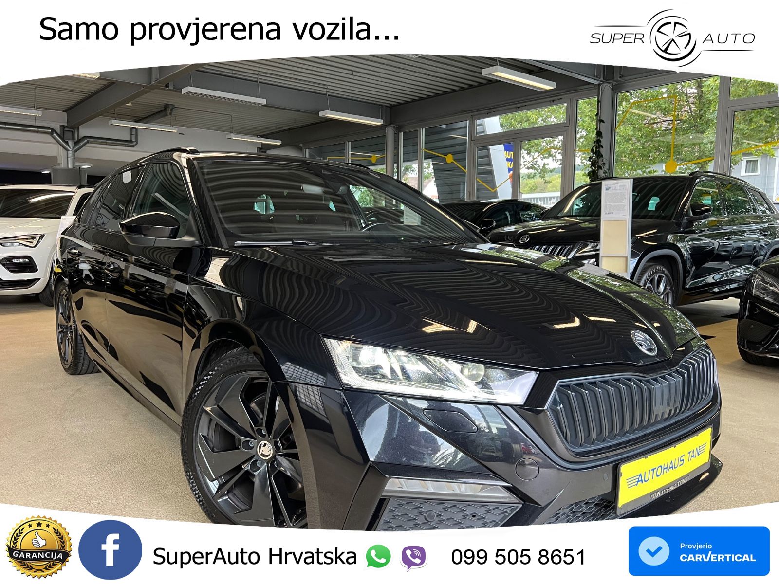 Škoda Octavia Combi RS 2.0 TDI (200 KS) DSG LED+GR SJED+ACC