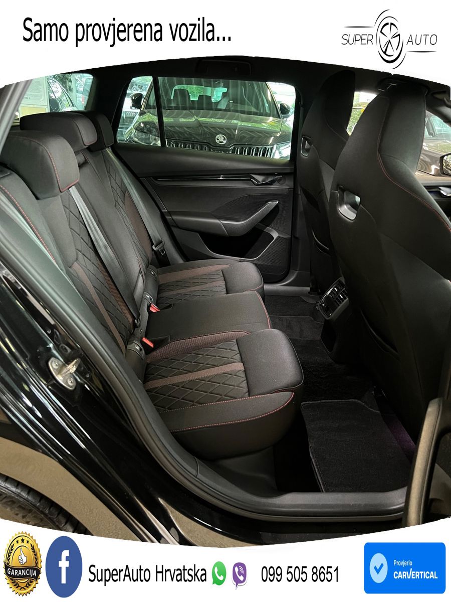 Škoda Octavia Combi RS 2.0 TDI (200 KS) DSG LED+GR SJED+ACC