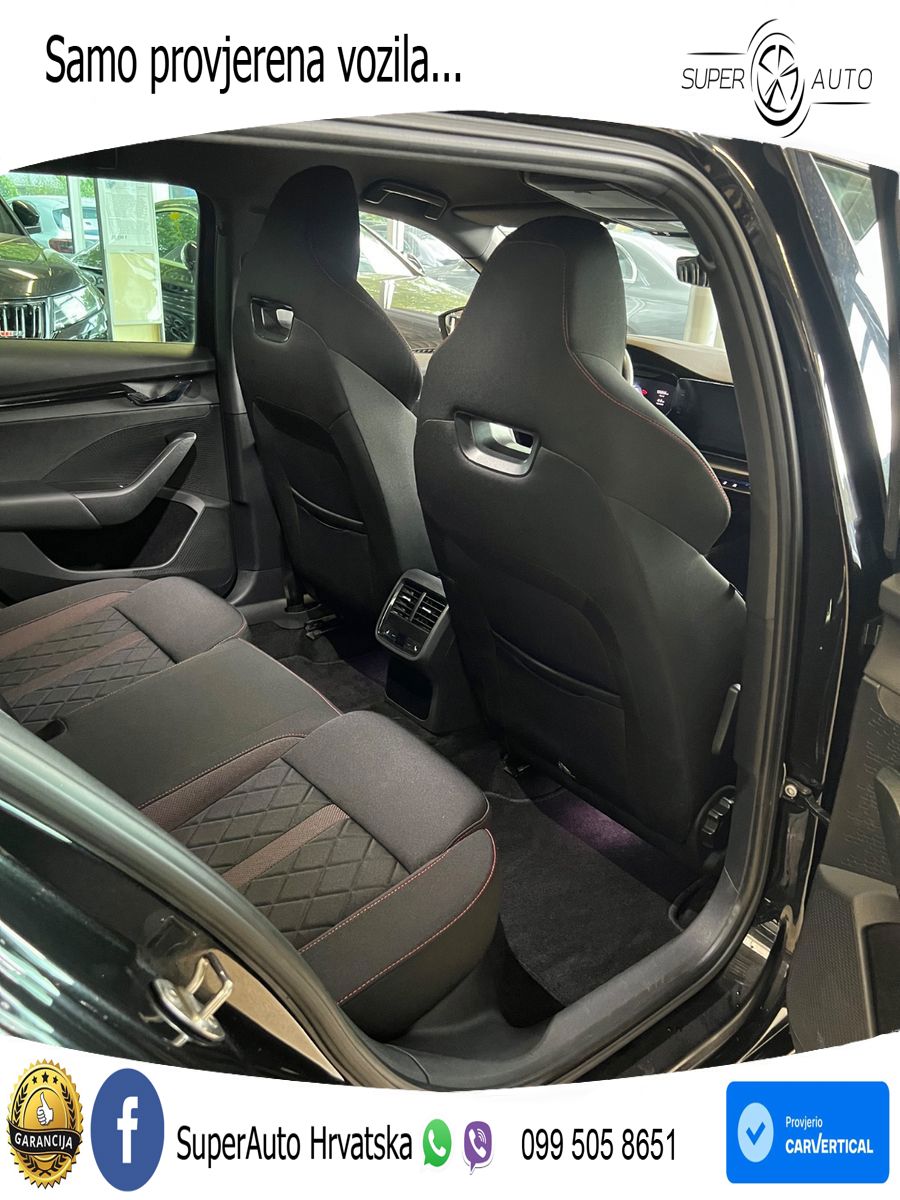 Škoda Octavia Combi RS 2.0 TDI (200 KS) DSG LED+GR SJED+ACC