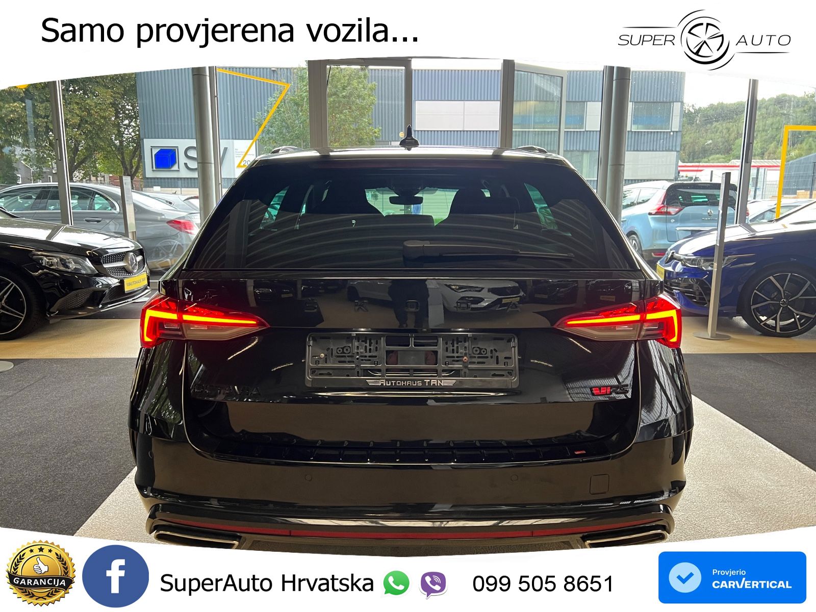 Škoda Octavia Combi RS 2.0 TDI (200 KS) DSG LED+GR SJED+ACC