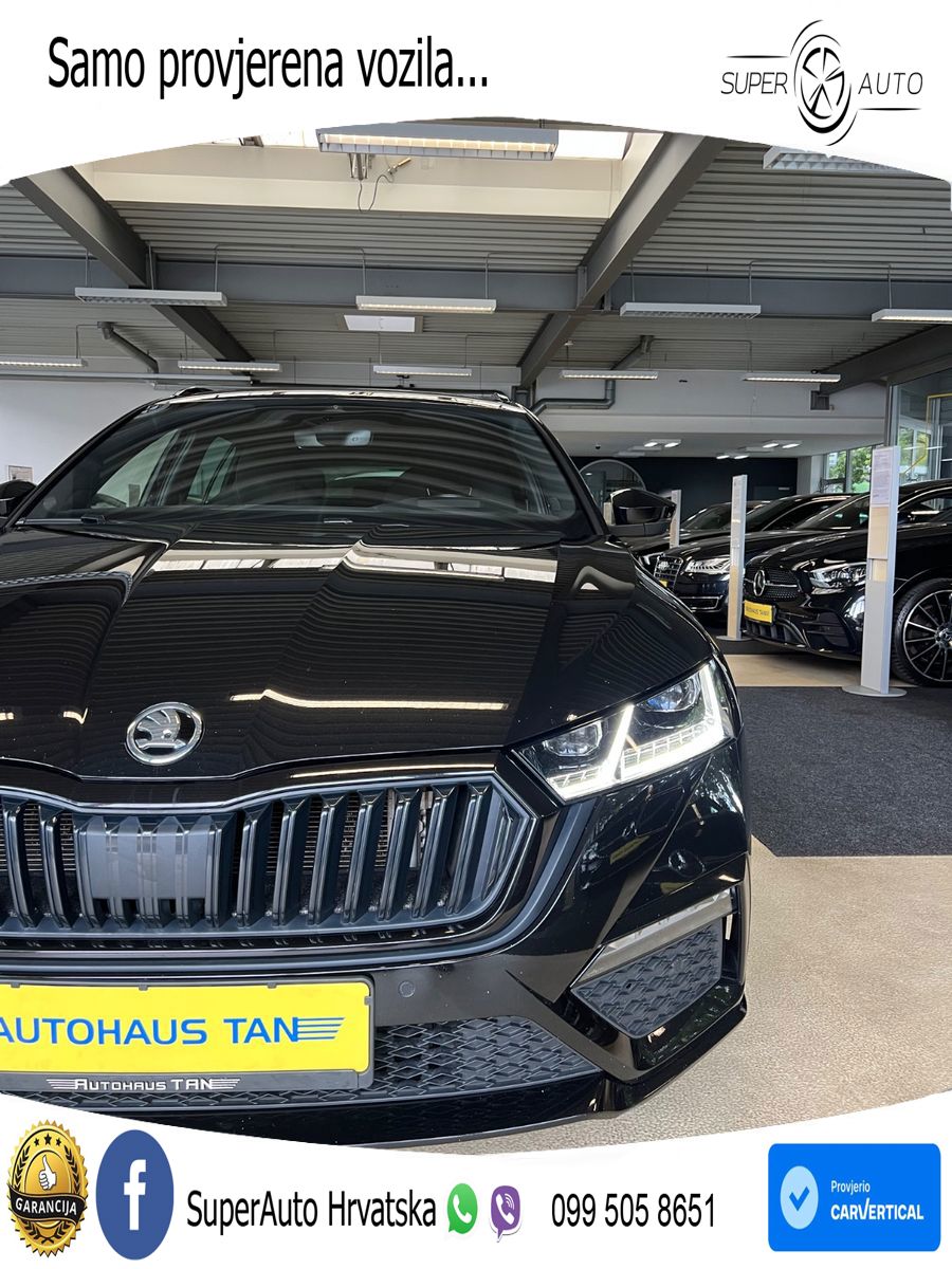 Škoda Octavia Combi RS 2.0 TDI (200 KS) DSG LED+GR SJED+ACC