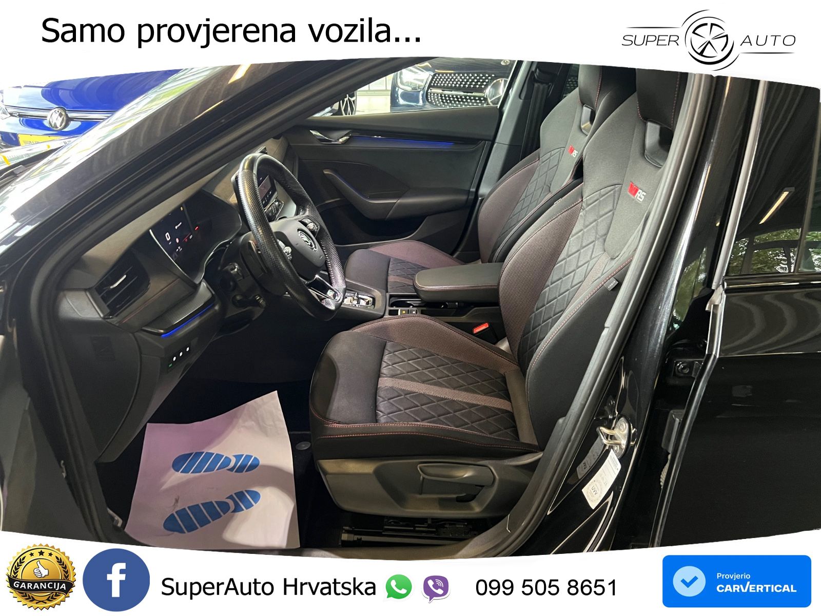 Škoda Octavia Combi RS 2.0 TDI (200 KS) DSG LED+GR SJED+ACC