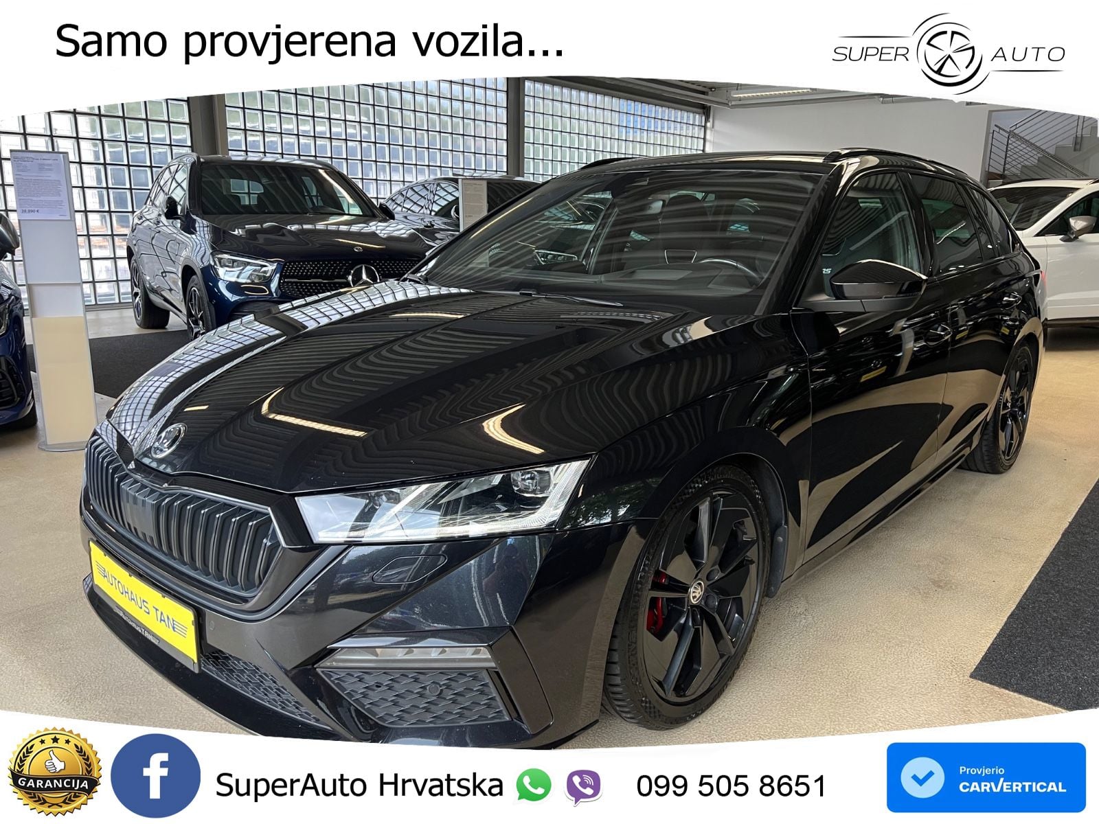 Škoda Octavia Combi RS 2.0 TDI (200 KS) DSG LED+GR SJED+ACC