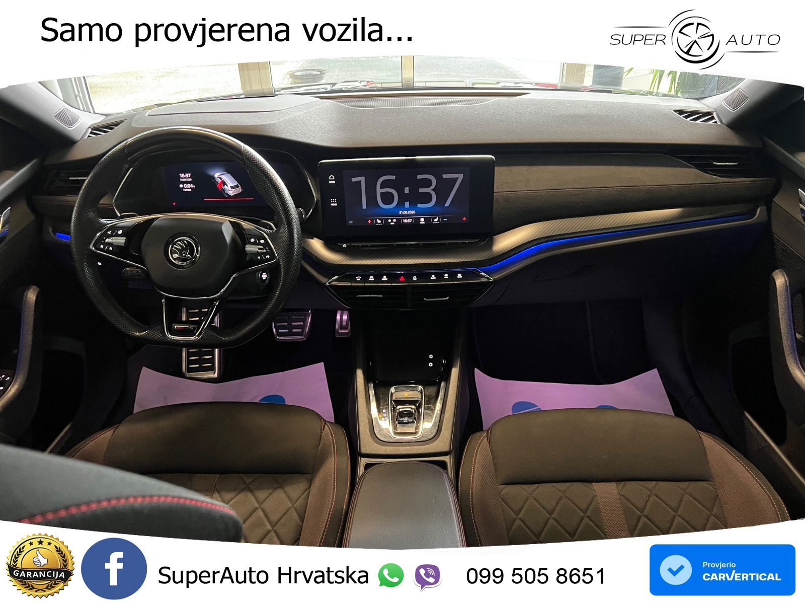 Škoda Octavia Combi RS 2.0 TDI (200 KS) DSG LED+GR SJED+ACC