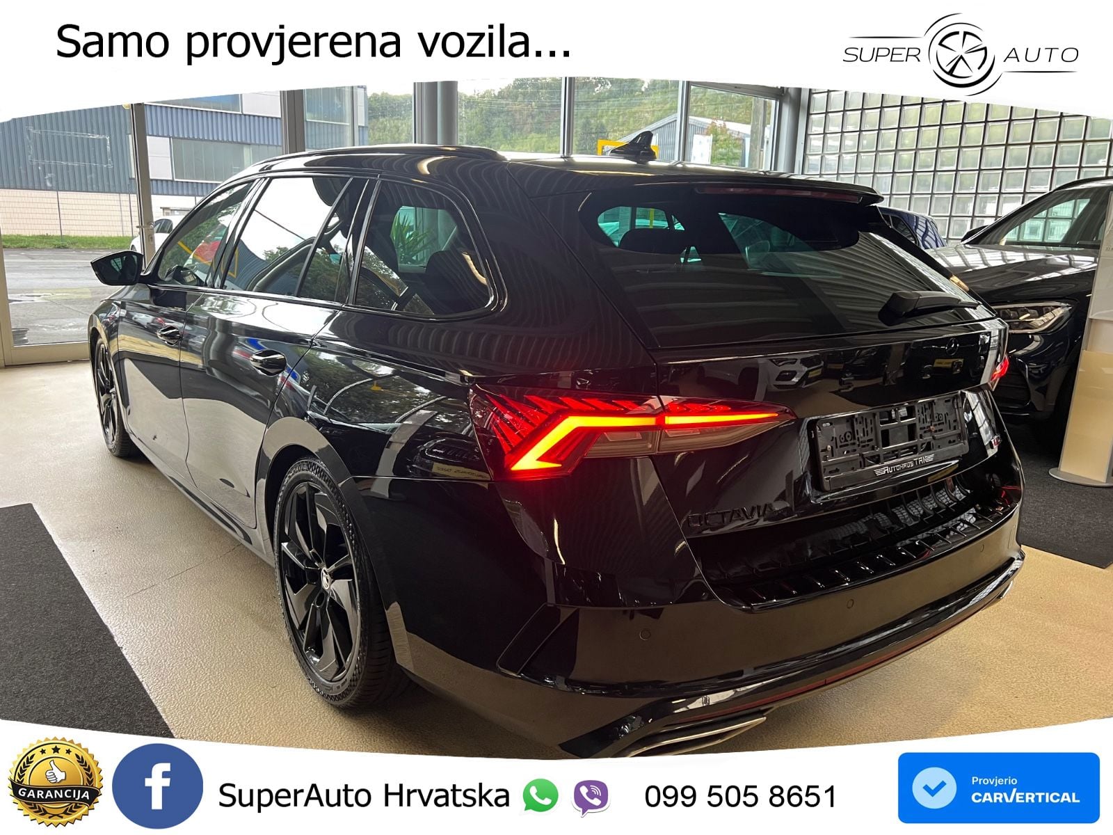 Škoda Octavia Combi RS 2.0 TDI (200 KS) DSG LED+GR SJED+ACC