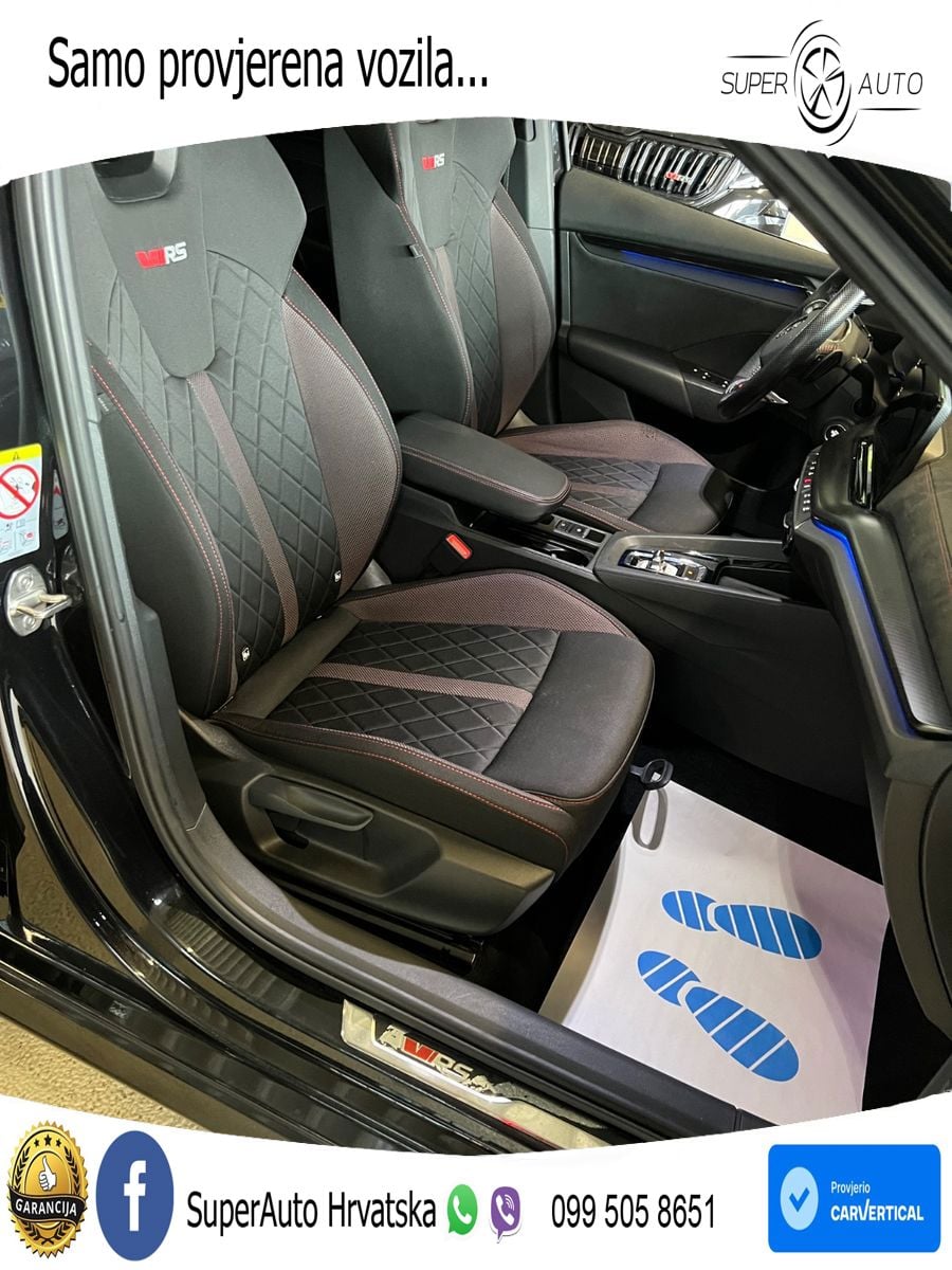 Škoda Octavia Combi RS 2.0 TDI (200 KS) DSG LED+GR SJED+ACC