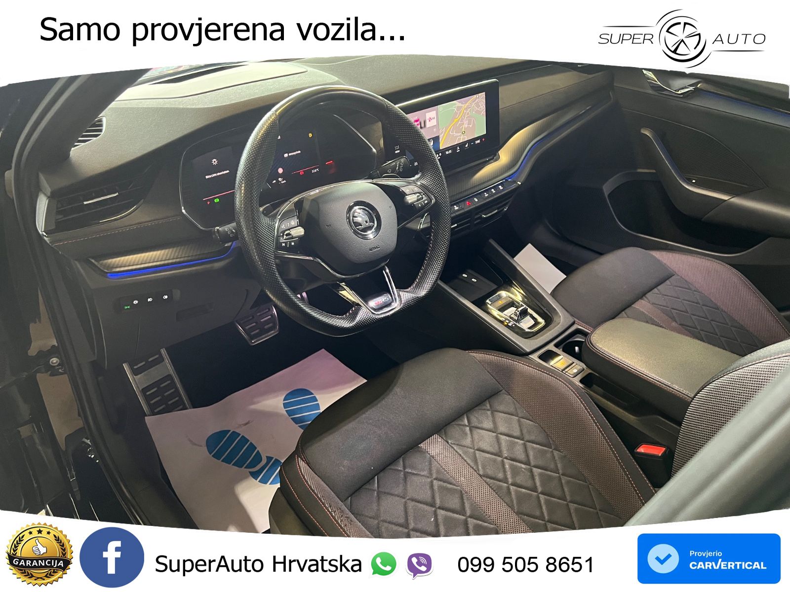 Škoda Octavia Combi RS 2.0 TDI (200 KS) DSG LED+GR SJED+ACC