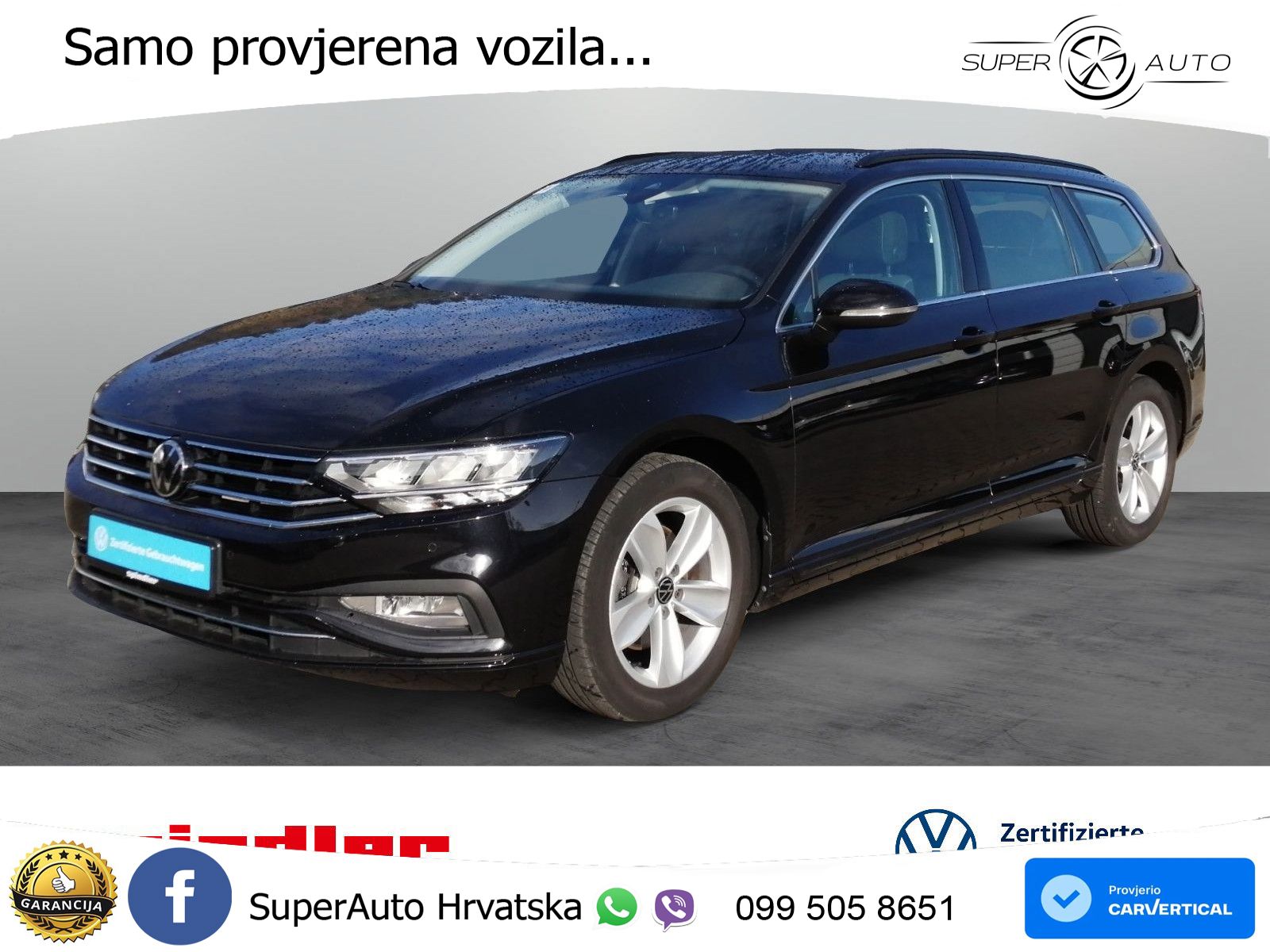 Volkswagen Passat Variant 2.0 TSI (190 KS) DSG LED+GR SJED+ACC