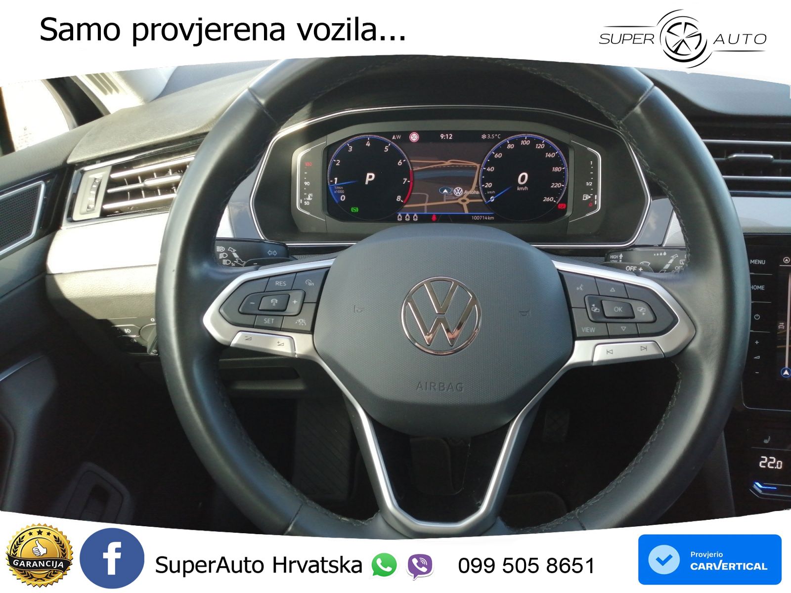 Volkswagen Passat Variant 2.0 TSI (190 KS) DSG LED+GR SJED+ACC