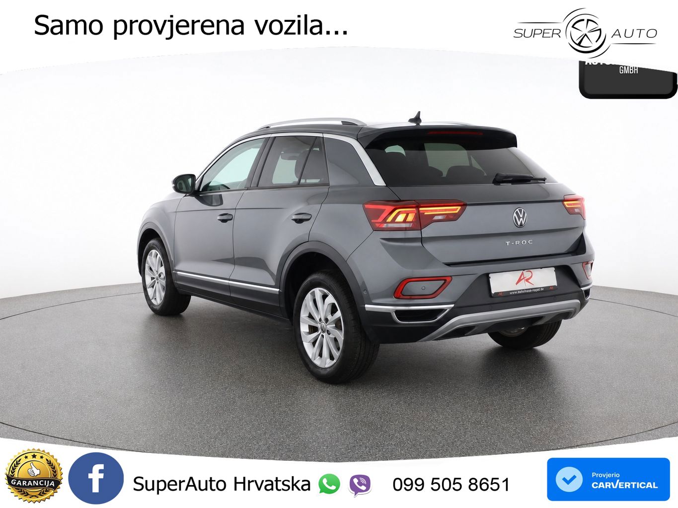 Volkswagen T-Roc I 1.5 TSI (150 KS) DSG LED+GR SJED+ACC