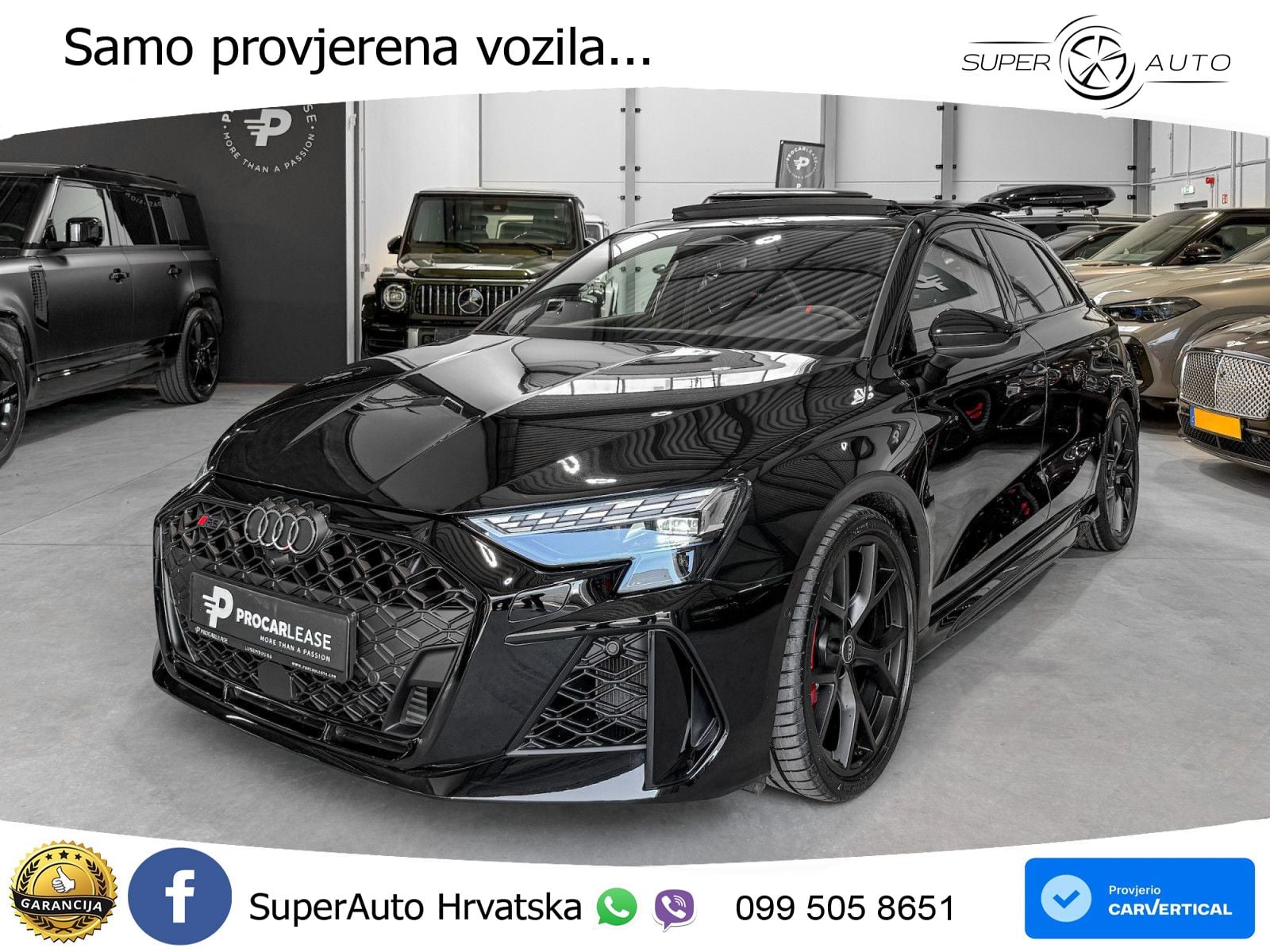 Audi RS3 Sedan 2.5 TFSI (400 KS) quattro S tronic LED+GR SJED+ACC