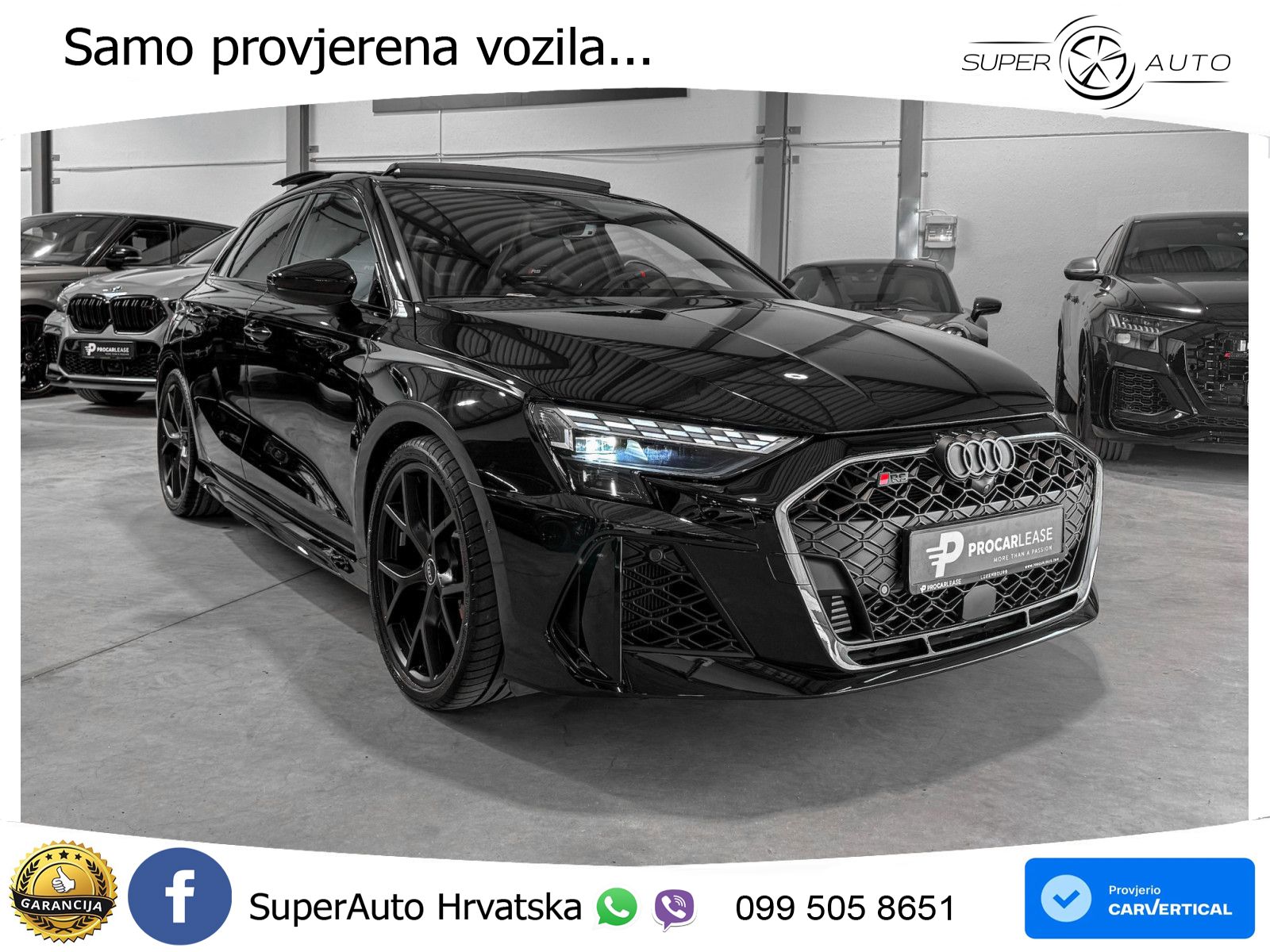 Audi RS3 Sedan 2.5 TFSI (400 KS) quattro S tronic LED+GR SJED+ACC
