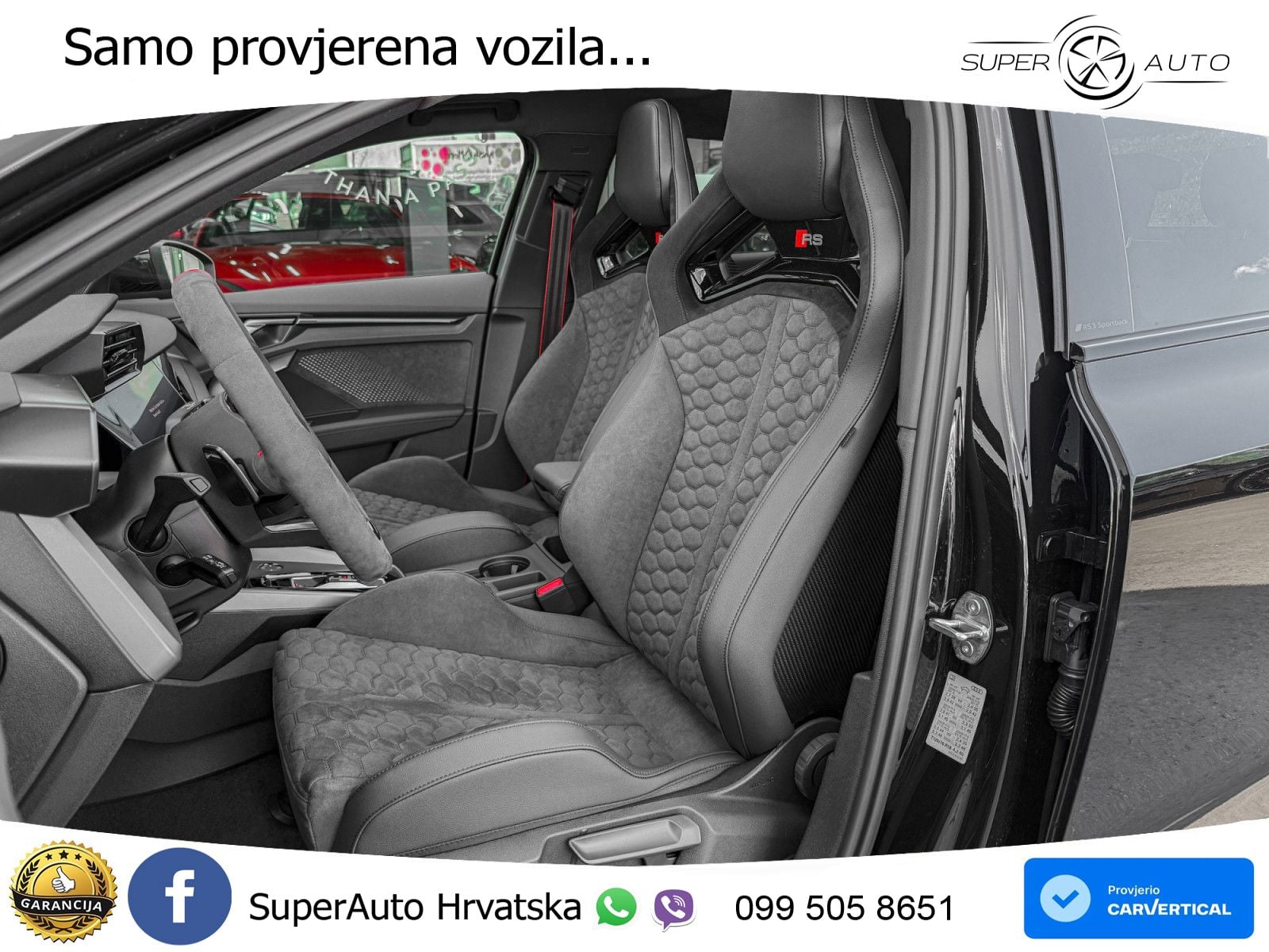 Audi RS3 Sedan 2.5 TFSI (400 KS) quattro S tronic LED+GR SJED+ACC