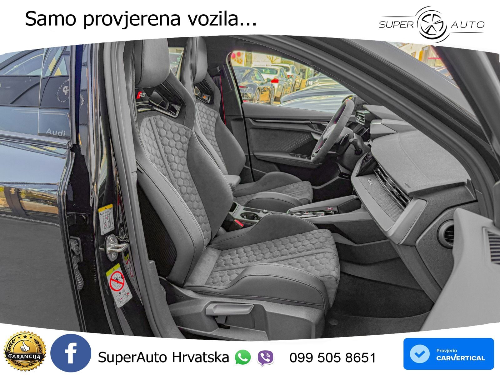 Audi RS3 Sedan 2.5 TFSI (400 KS) quattro S tronic LED+GR SJED+ACC