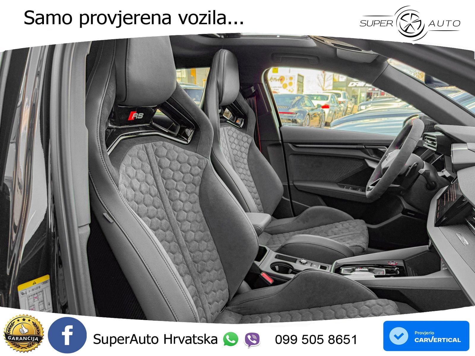 Audi RS3 Sedan 2.5 TFSI (400 KS) quattro S tronic LED+GR SJED+ACC