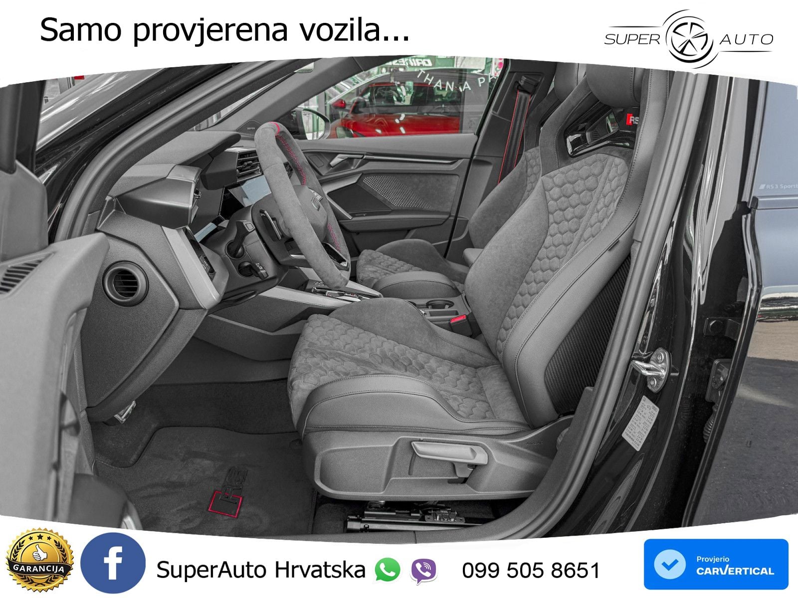 Audi RS3 Sedan 2.5 TFSI (400 KS) quattro S tronic LED+GR SJED+ACC