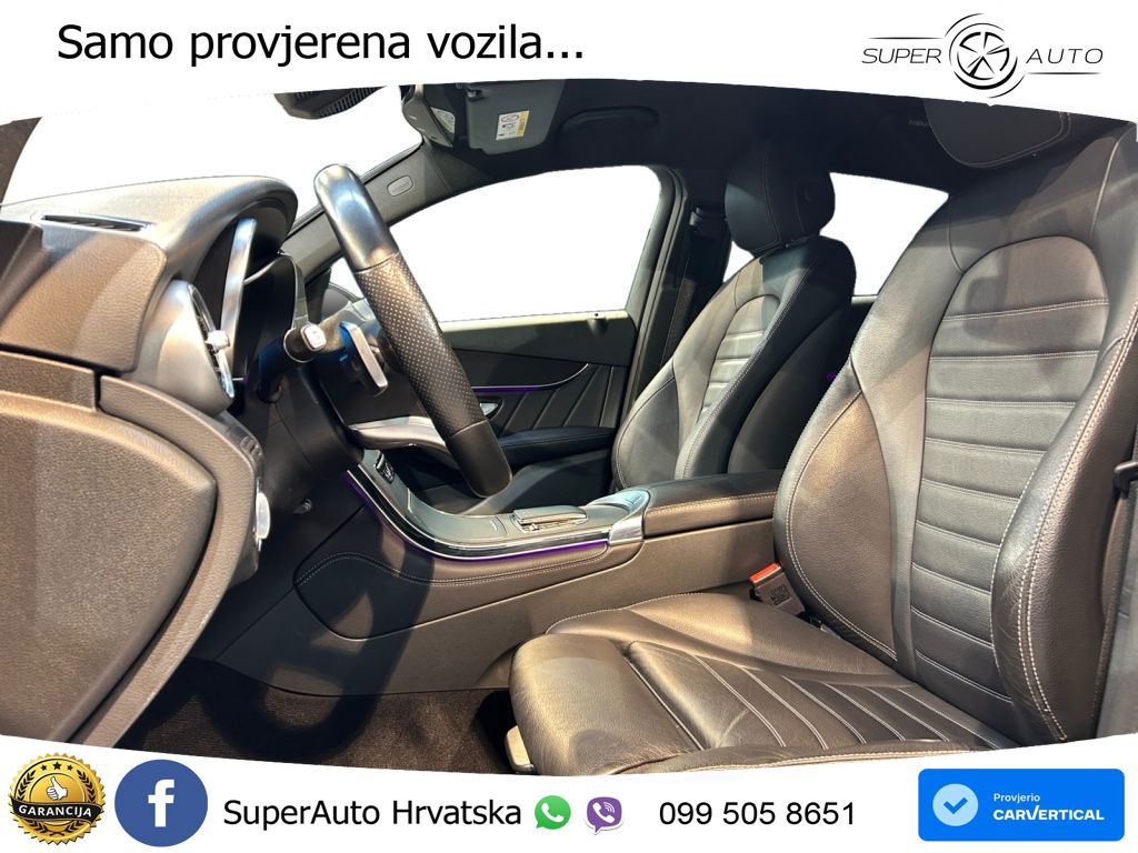 Mercedes GLC Coupe 220d (194 KS) 4MATIC G-TRONIC AMG LED+GR SJED+ACC