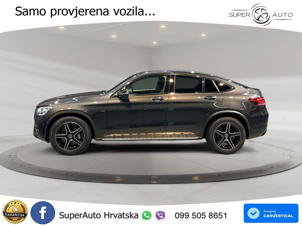 Mercedes GLC Coupe 220d (194 KS) 4MATIC G-TRONIC AMG LED+GR SJED+ACC