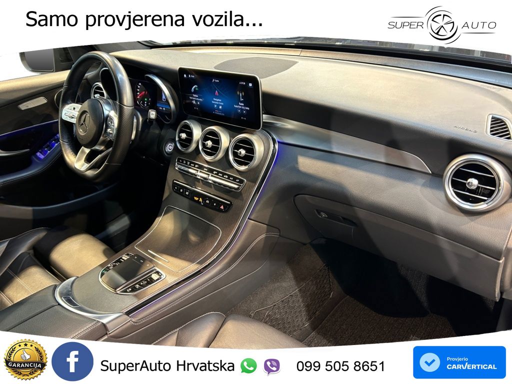Mercedes GLC Coupe 220d (194 KS) 4MATIC G-TRONIC AMG LED+GR SJED+ACC
