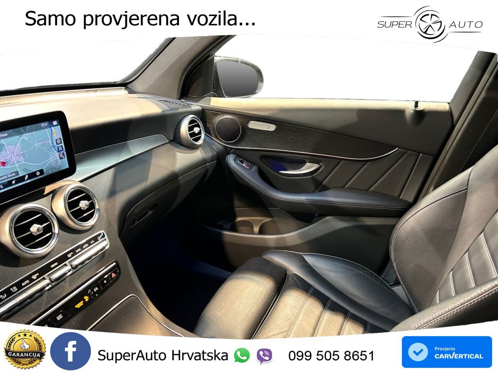 Mercedes GLC Coupe 220d (194 KS) 4MATIC G-TRONIC AMG LED+GR SJED+ACC