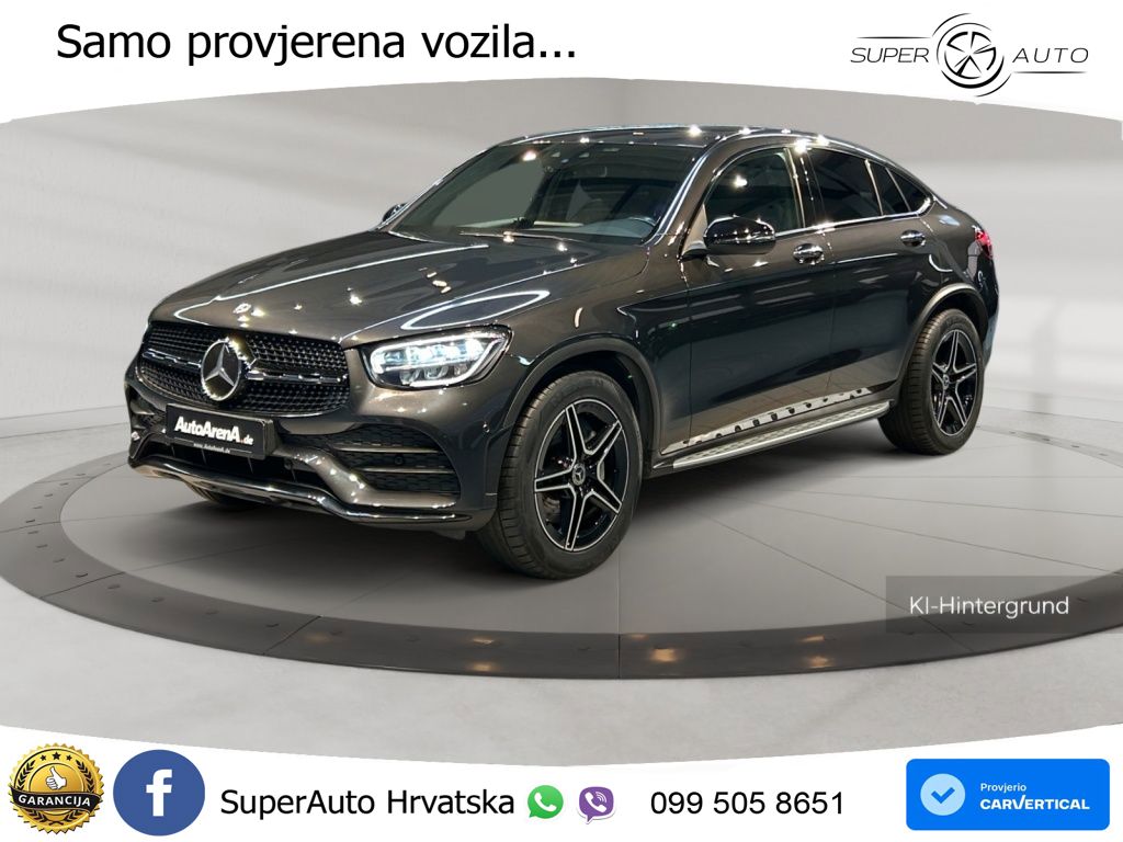 Mercedes GLC Coupe 220d (194 KS) 4MATIC G-TRONIC AMG LED+GR SJED+ACC