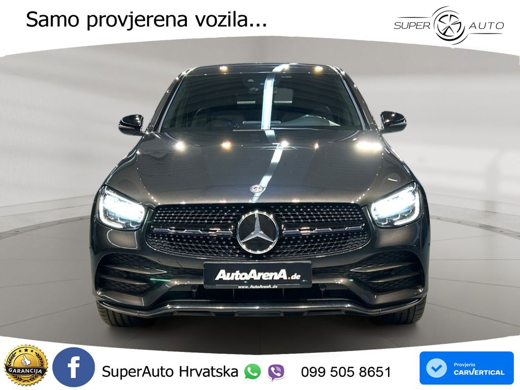 Mercedes GLC Coupe 220d (194 KS) 4MATIC G-TRONIC AMG LED+GR SJED+ACC