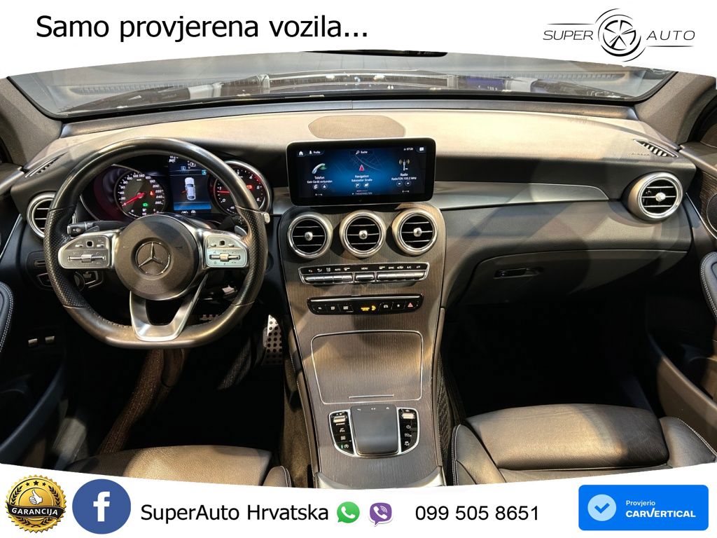 Mercedes GLC Coupe 220d (194 KS) 4MATIC G-TRONIC AMG LED+GR SJED+ACC