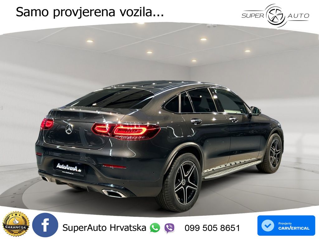 Mercedes GLC Coupe 220d (194 KS) 4MATIC G-TRONIC AMG LED+GR SJED+ACC