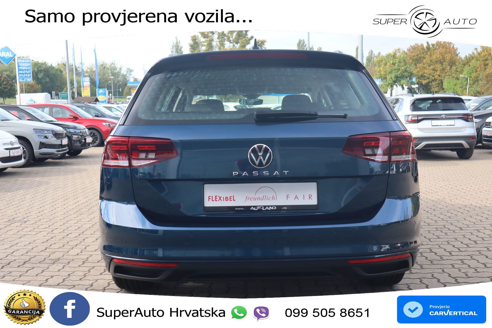 Volkswagen Passat Variant 2.0 TSI (190 KS) DSG Business LED+GR SJED+ACC