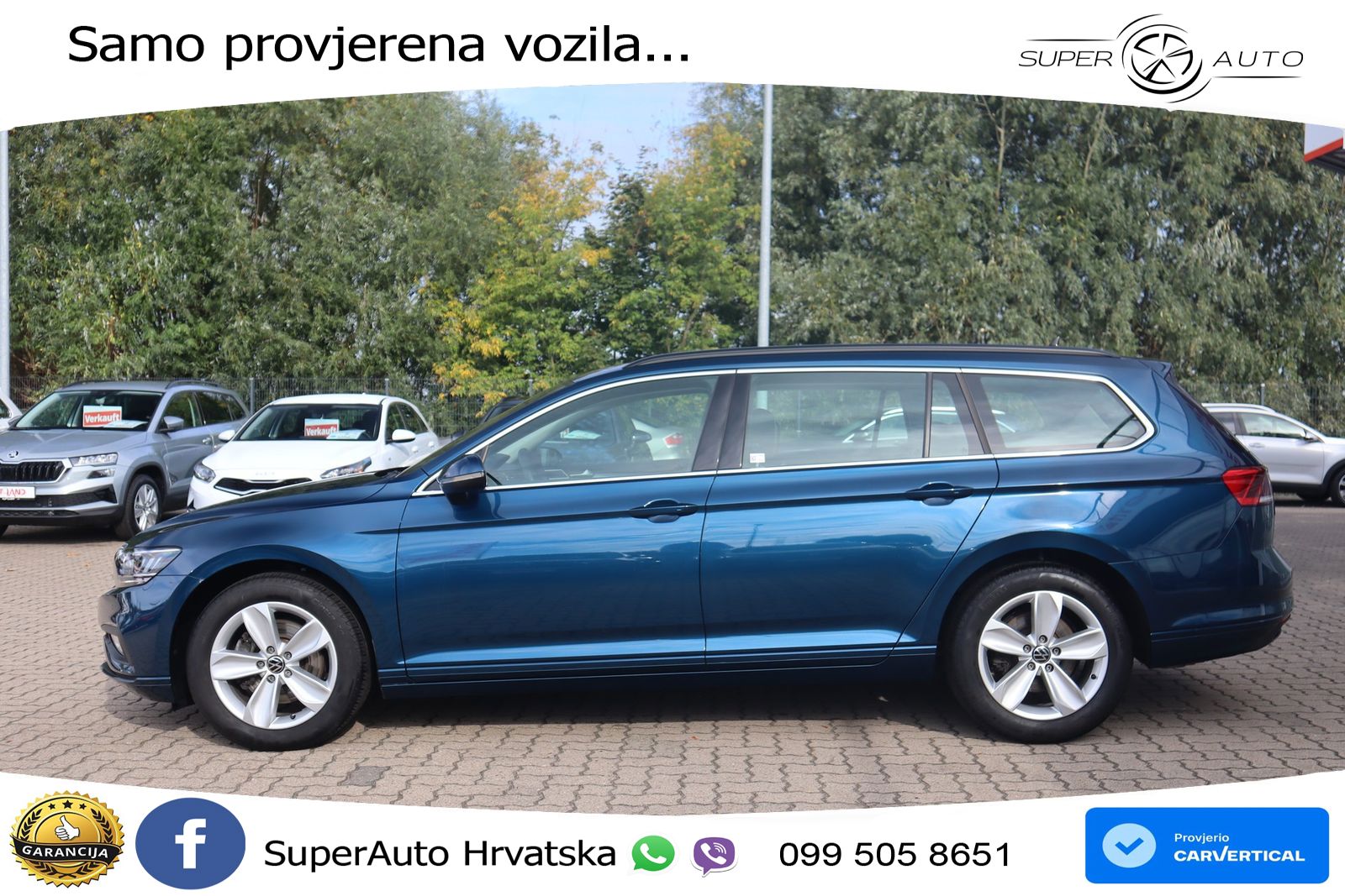 Volkswagen Passat Variant 2.0 TSI (190 KS) DSG Business LED+GR SJED+ACC