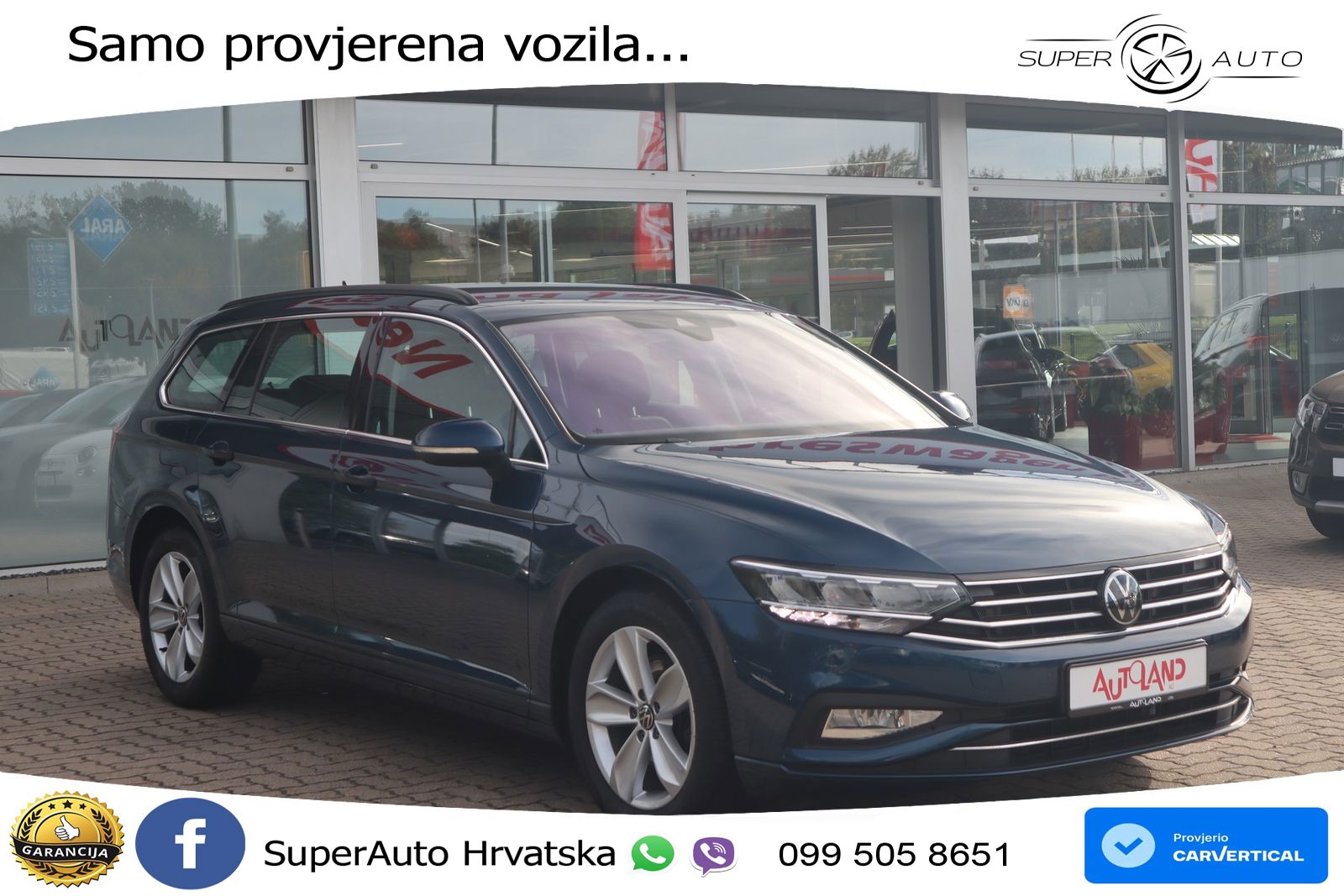 Volkswagen Passat Variant 2.0 TSI (190 KS) DSG Business LED+GR SJED+ACC