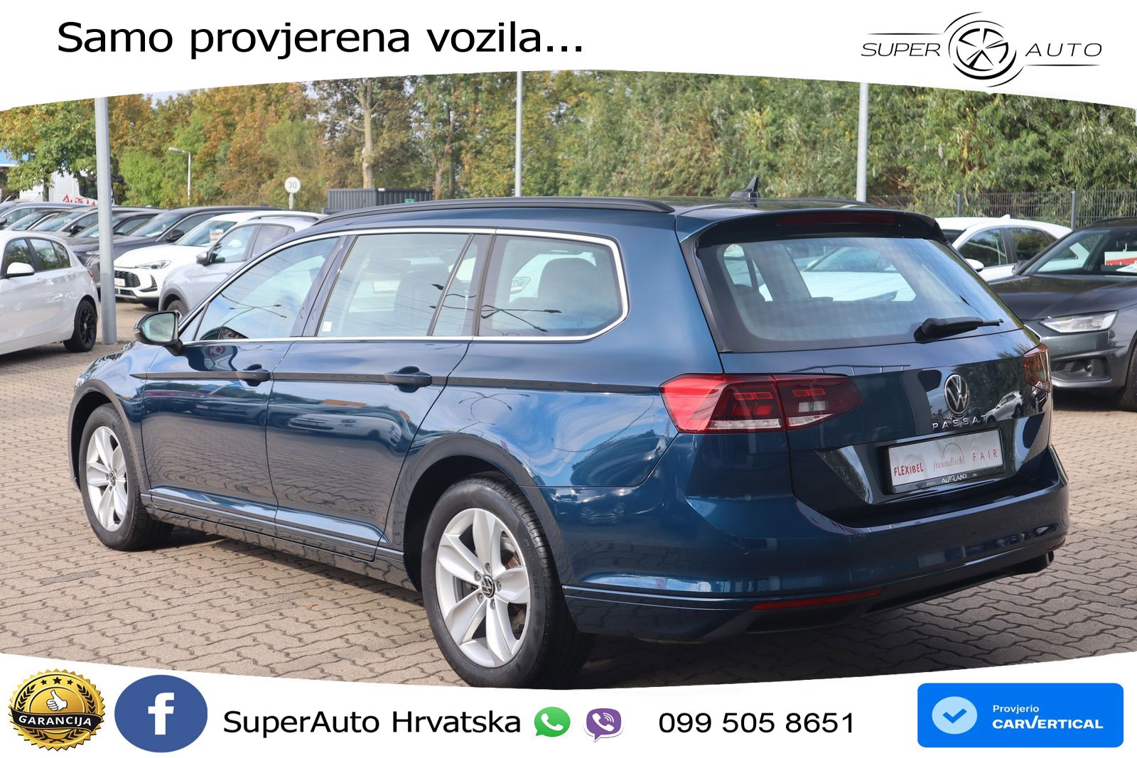 Volkswagen Passat Variant 2.0 TSI (190 KS) DSG Business LED+GR SJED+ACC