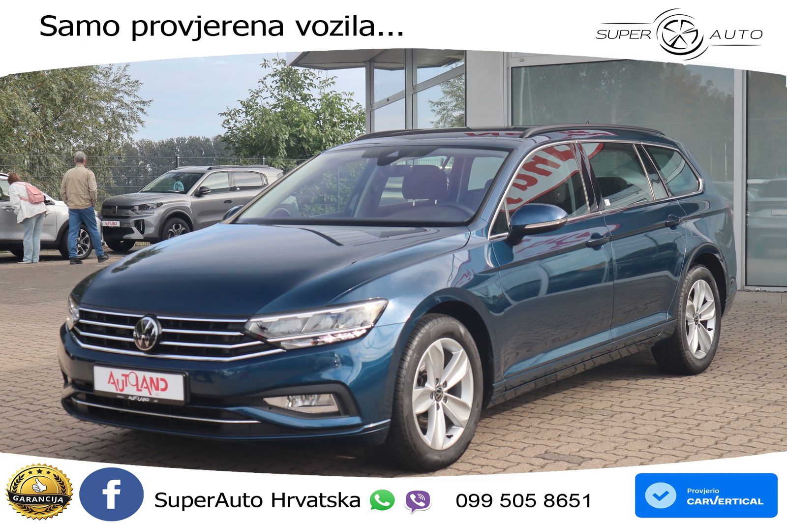 Volkswagen Passat Variant 2.0 TSI (190 KS) DSG Business LED+GR SJED+ACC