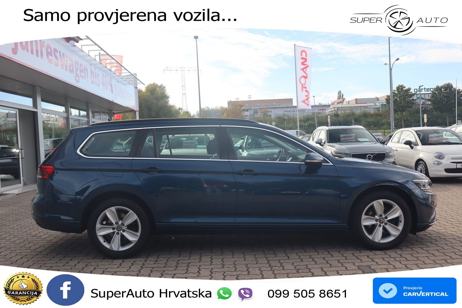 Volkswagen Passat Variant 2.0 TSI (190 KS) DSG Business LED+GR SJED+ACC