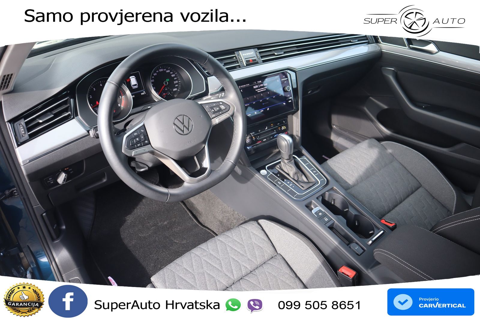 Volkswagen Passat Variant 2.0 TSI (190 KS) DSG Business LED+GR SJED+ACC
