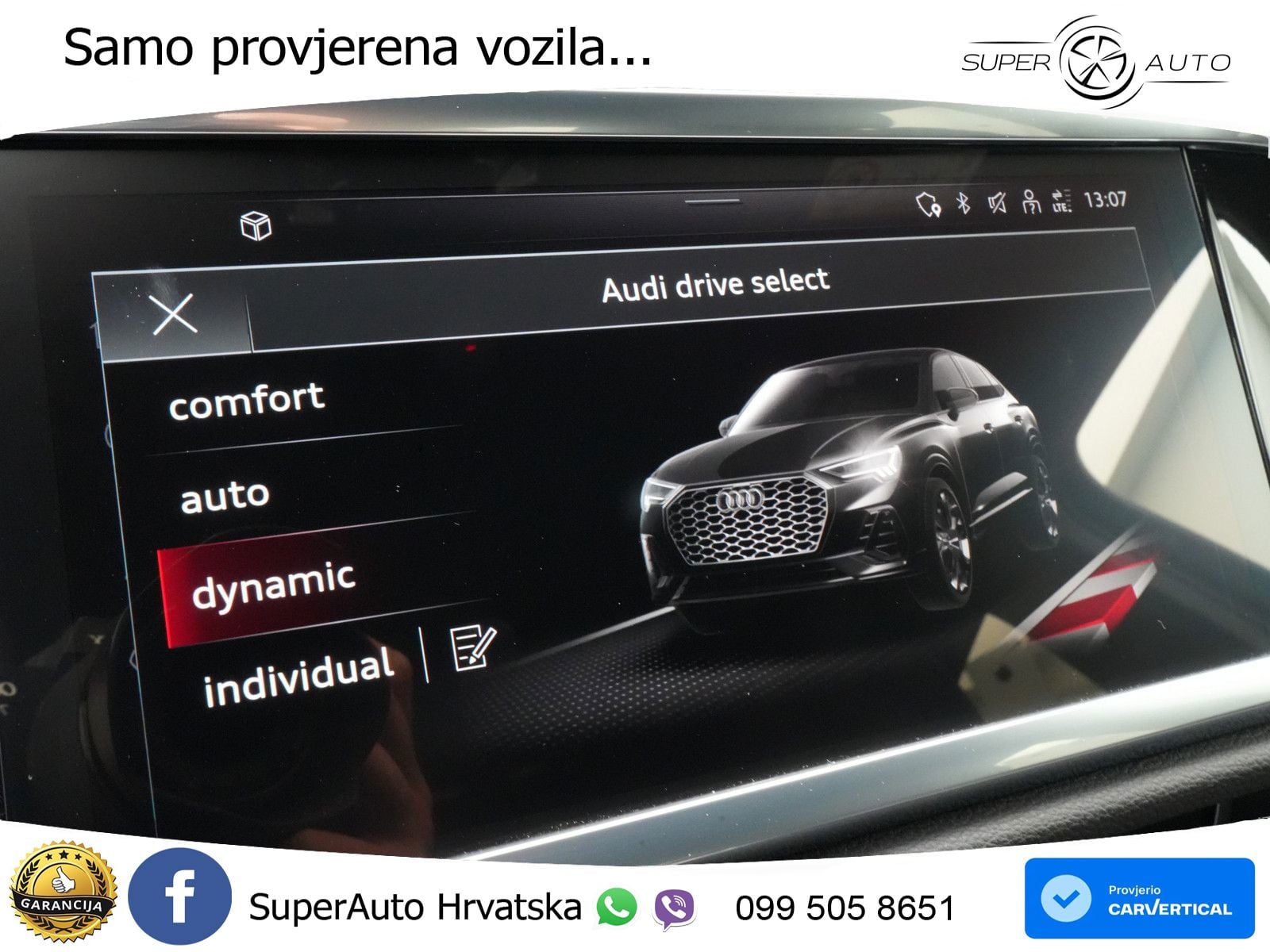 Audi Q3 Sportback 45 TFSIe (245 KS) S tronic S line MATRIX+GR SJED+KAM