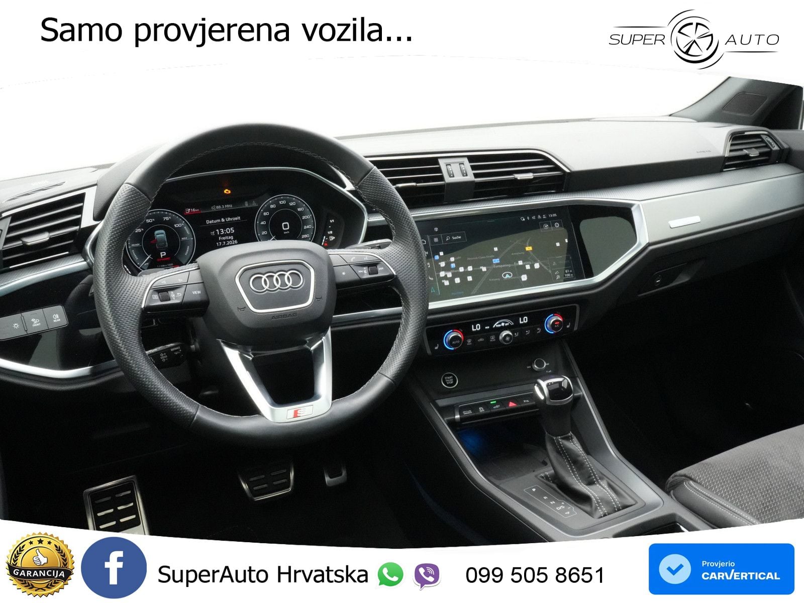 Audi Q3 Sportback 45 TFSIe (245 KS) S tronic S line MATRIX+GR SJED+KAM