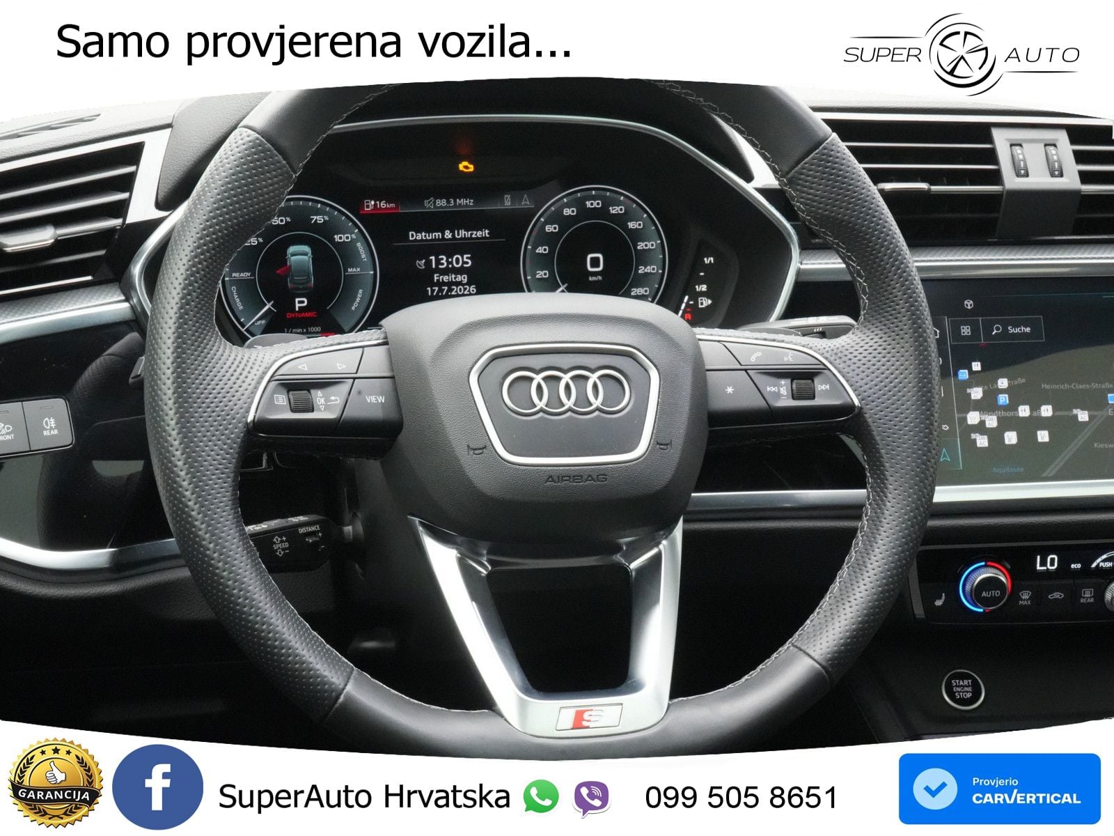Audi Q3 Sportback 45 TFSIe (245 KS) S tronic S line MATRIX+GR SJED+KAM