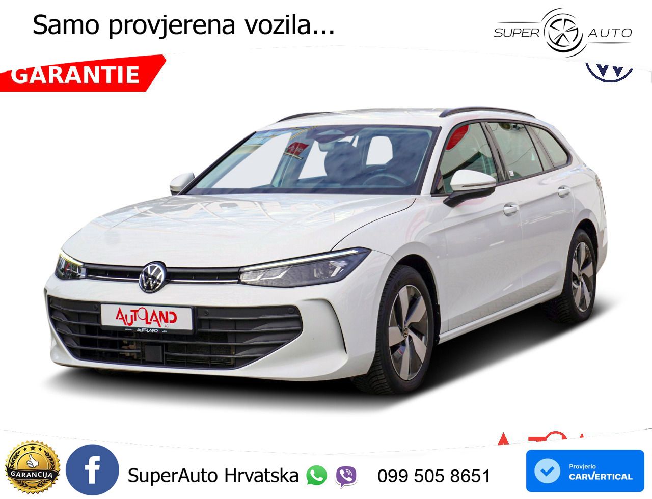 Volkswagen Passat Variant 1.5 eTSI (150 KS) DSG Business LED+GR SJED+ACC