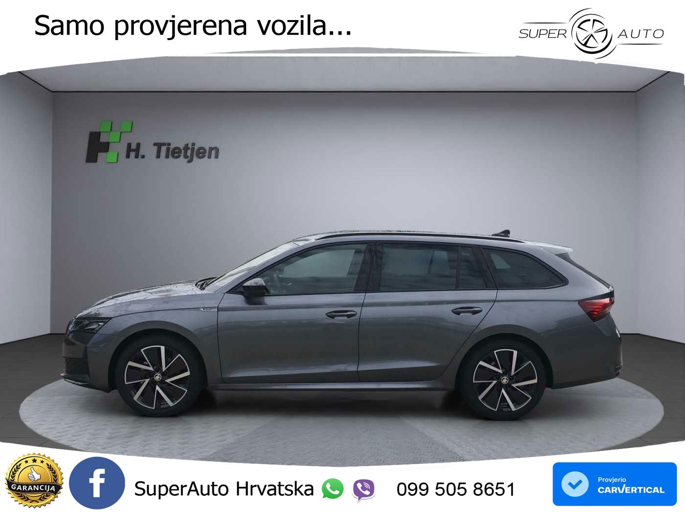 Škoda Octavia Combi 2.0 TDI (150 KS) DSG SportLine LED+GR SJED+ACC