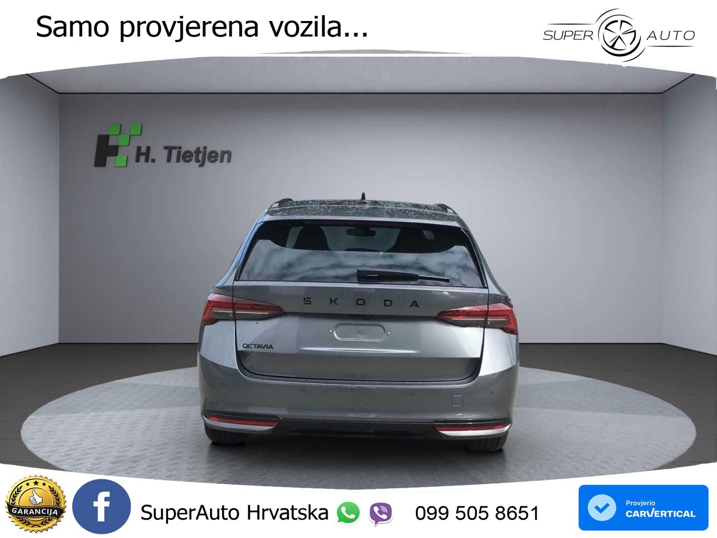 Škoda Octavia Combi 2.0 TDI (150 KS) DSG SportLine LED+GR SJED+ACC