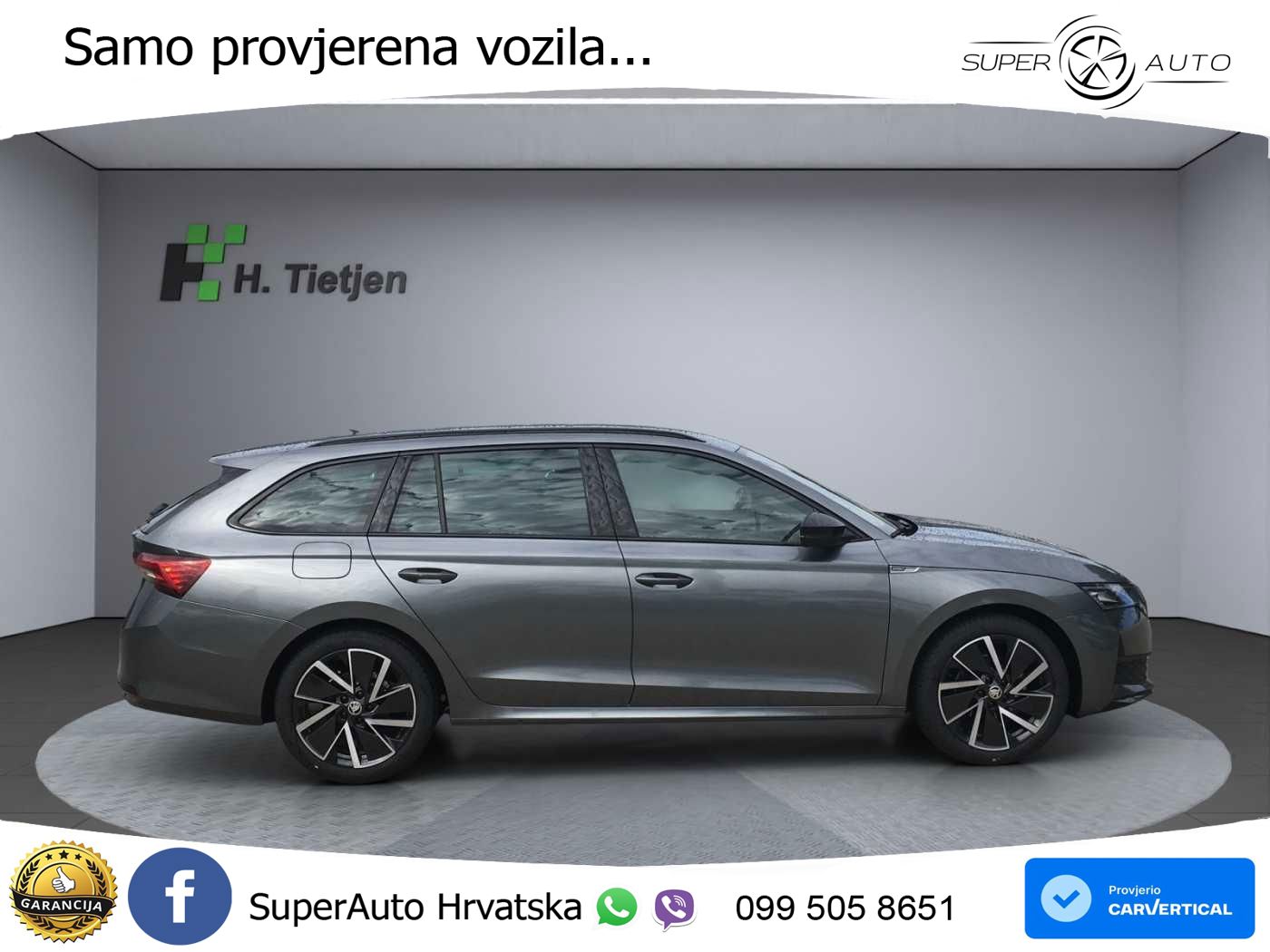 Škoda Octavia Combi 2.0 TDI (150 KS) DSG SportLine LED+GR SJED+ACC