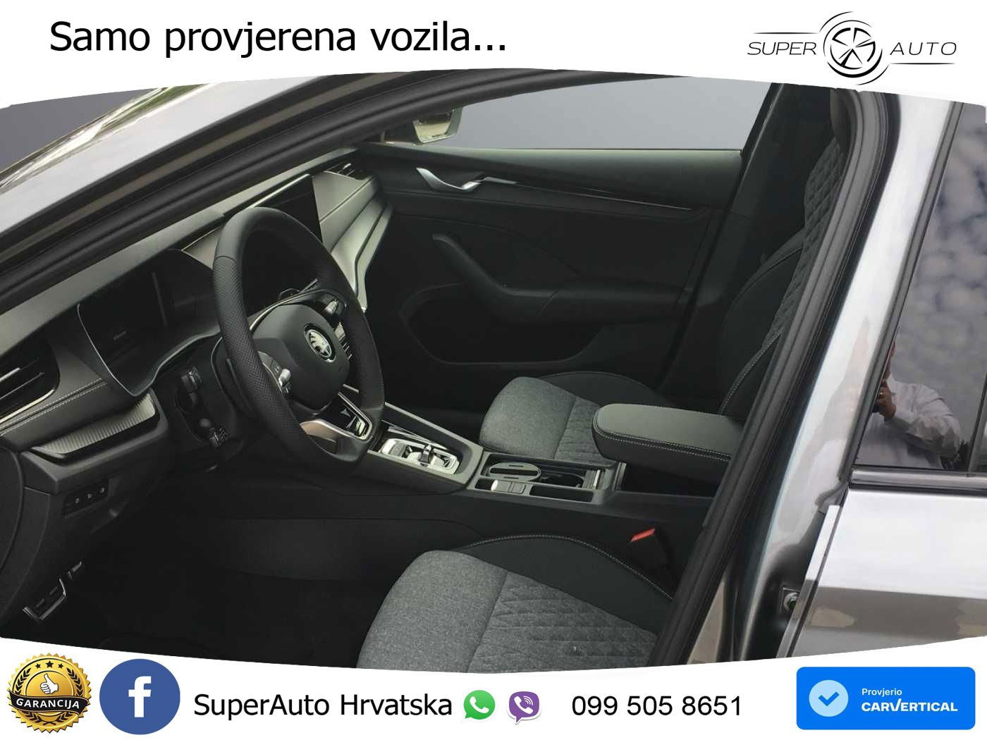 Škoda Octavia Combi 2.0 TDI (150 KS) DSG SportLine LED+GR SJED+ACC