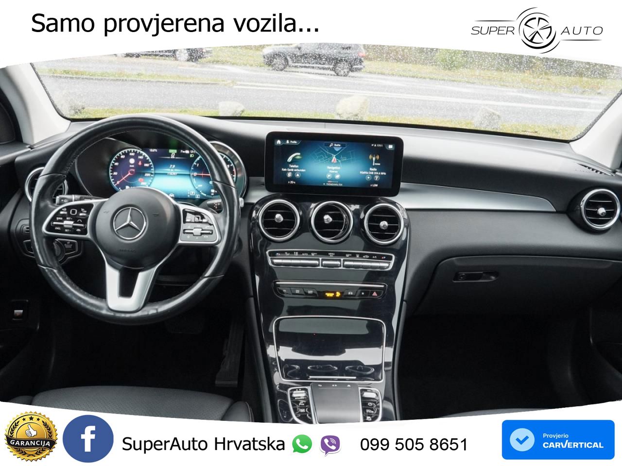 Mercedes GLC 300de (306 KS) 4MATIC 9G-TRONIC Night paket ACC+GR SJED+360+PANO