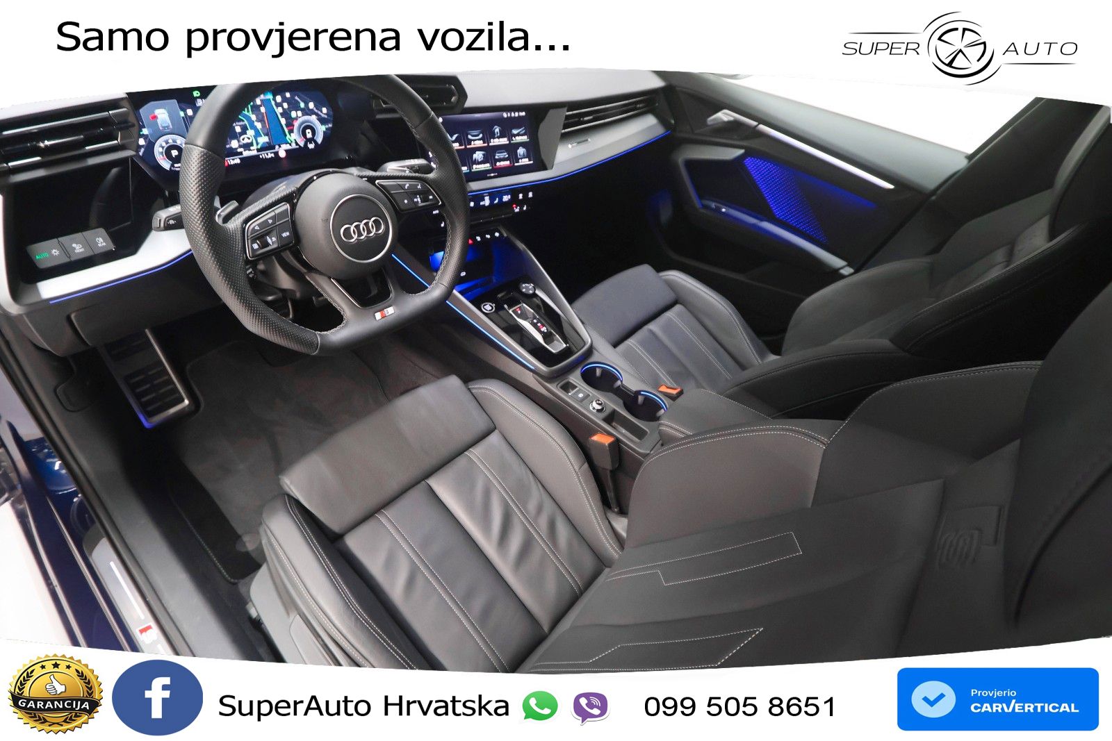 Audi A3 35 TFSI (150 KS) S tronic LED+GR SJED+ACC