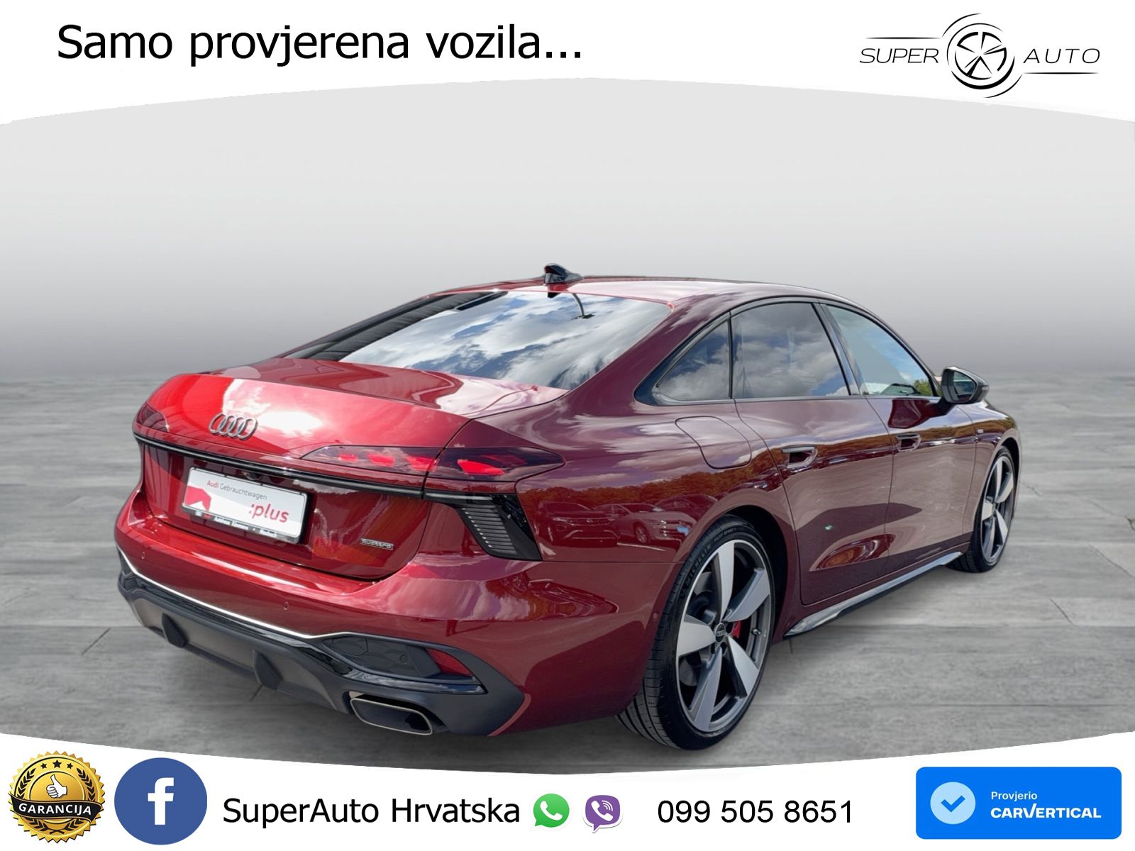 Audi A6 3.0 TFSI V6 (367 KS) quattro S tronic 2x S line LED+GR SJED+ACC