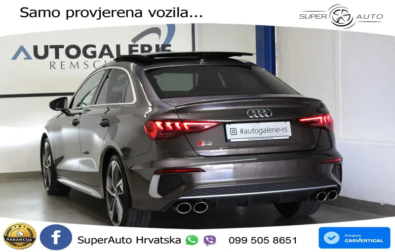 Audi S3 Limuzina 2.0 TFSI (310 KS) quattro S tronic LED+GR SJED+ACC