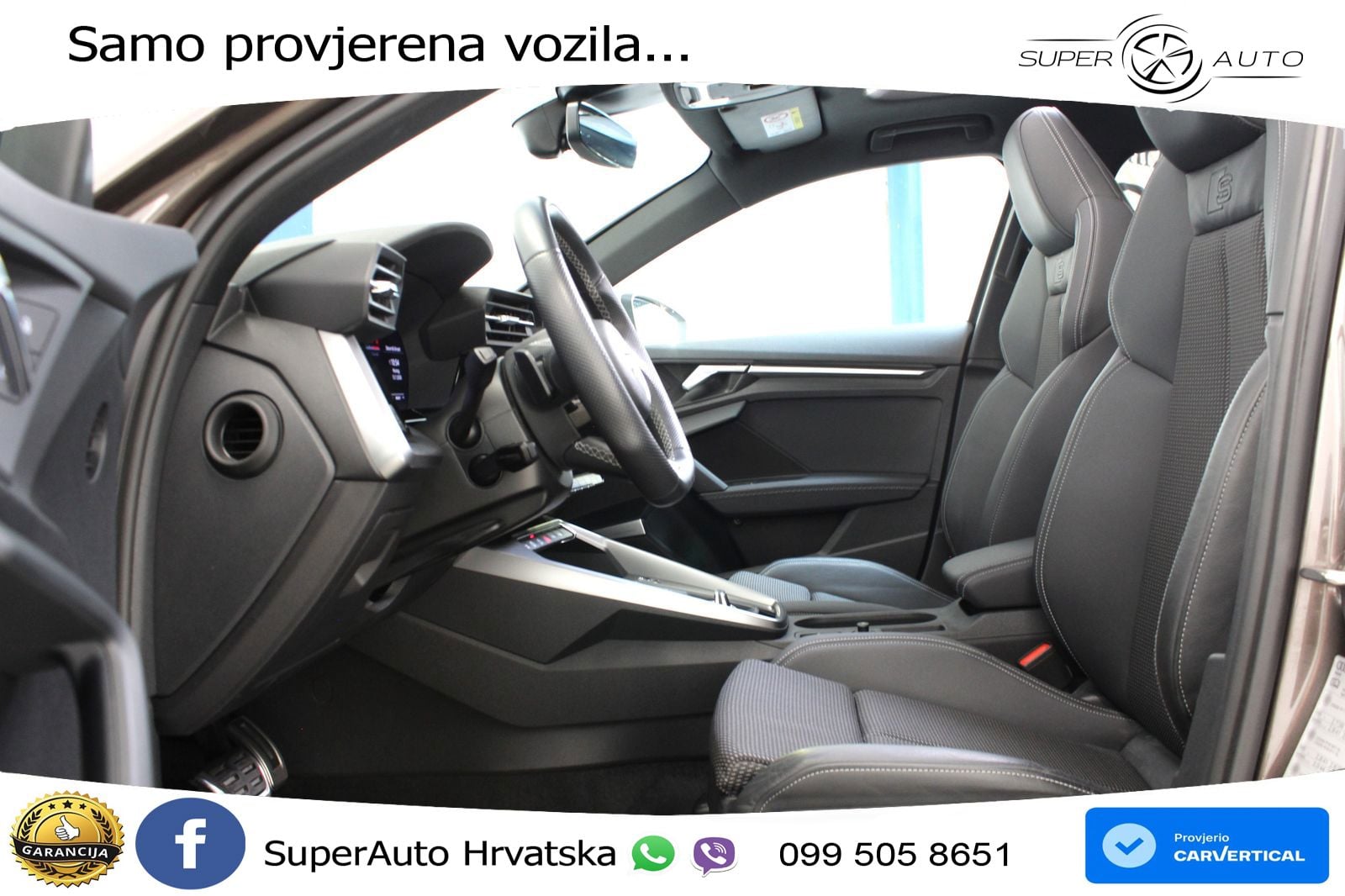 Audi S3 Limuzina 2.0 TFSI (310 KS) quattro S tronic LED+GR SJED+ACC