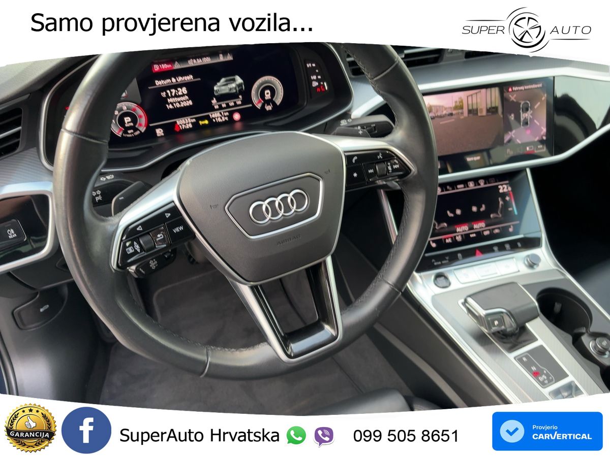 Audi A6 45 TDI V6 (245 KS) quattro ultra S tronic LED+GR SJED+ACC